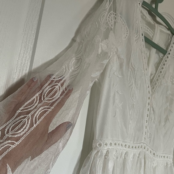 NWT Cupshe white lace dress size small - Picture 8 of 15
